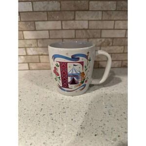 Disney Parks‎ Alphabet Series "F" is for Fantasyland Tinker Bell Coffee Mug (g)